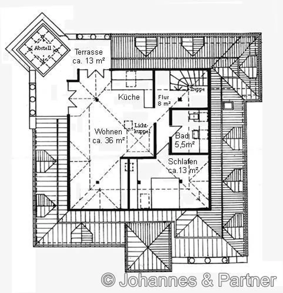 2 Zimmer Wohnung mit 61 m² in Dresden – Bild 2