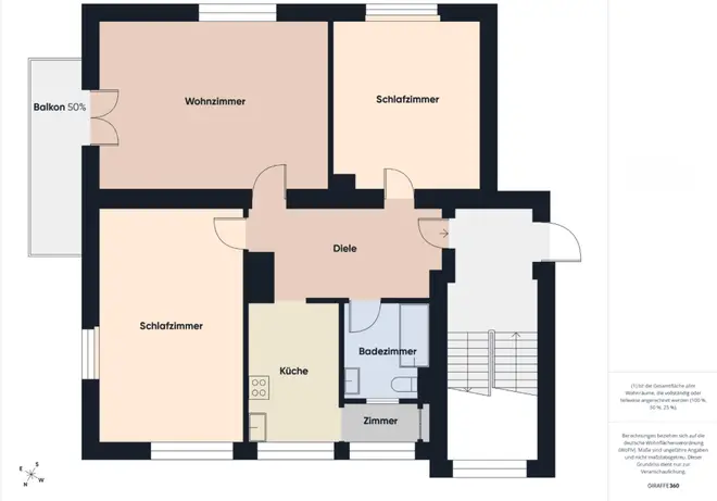 4 room apartment with 94 m² in Stuttgart – Photo 8