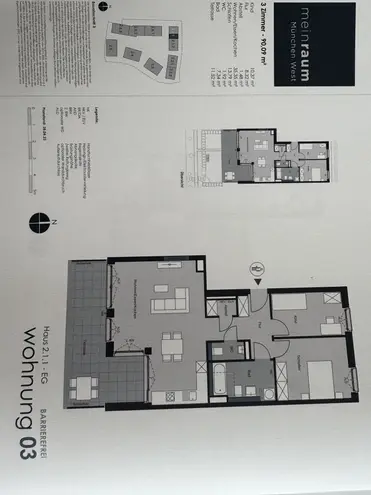 3 Zimmer Wohnung mit 91 m² in München – Bild 9
