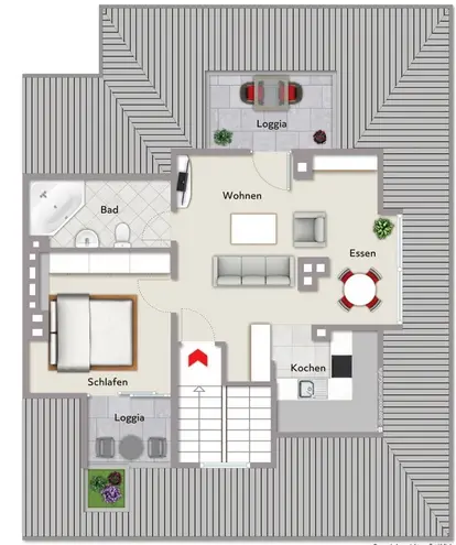 2 Zimmer Wohnung mit 54 m² in Nürnberg – Bild 6