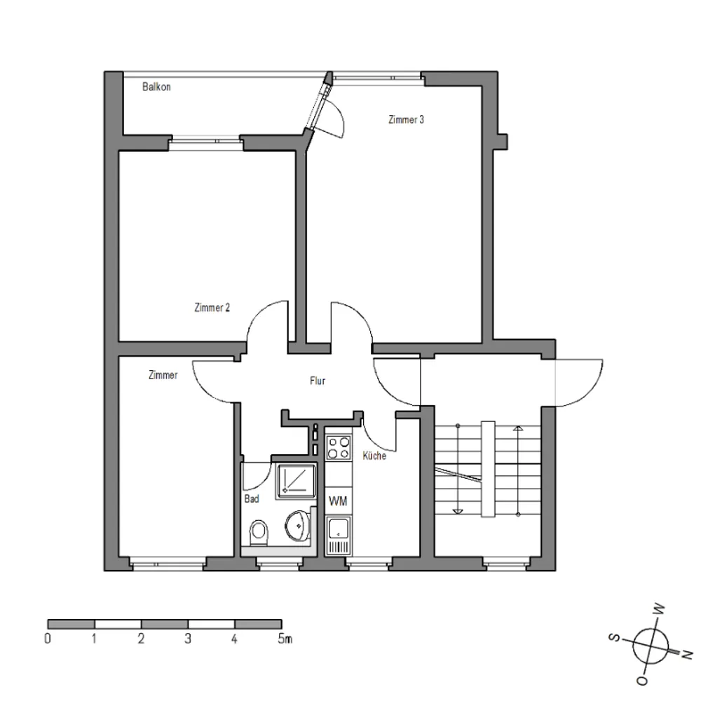 3 Zimmer Wohnung mit 64 m² in Bielefeld – Bild 5