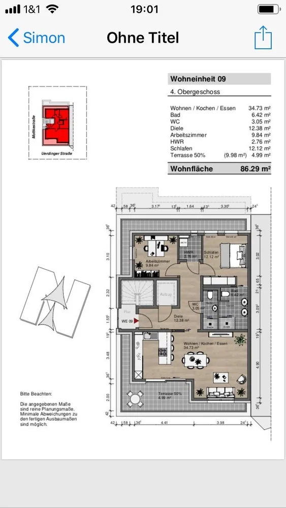 3 Zimmer Wohnung mit 86 m² in Krefeld – Bild 11