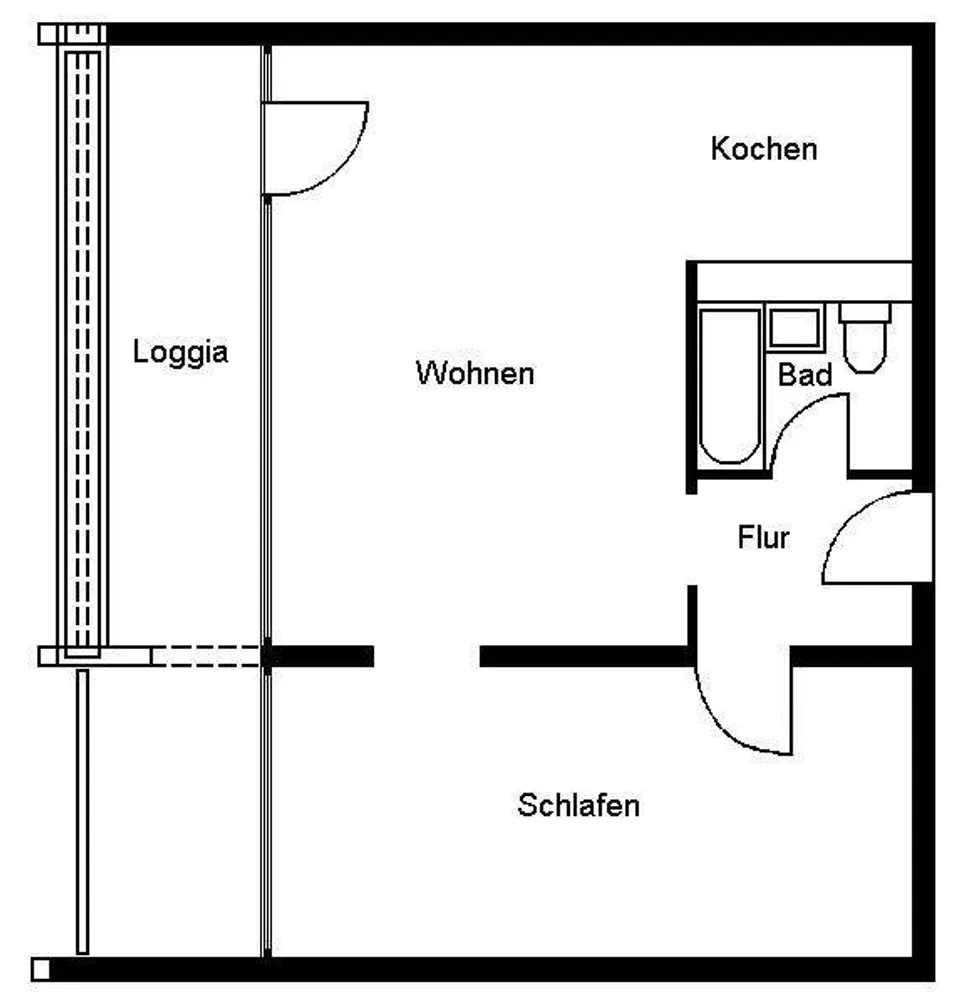 2 Zimmer Wohnung mit 64 m² in Mannheim – Bild 2