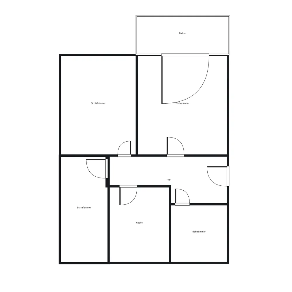 3 Zimmer Wohnung mit 56 m² in Lübeck – Bild 5