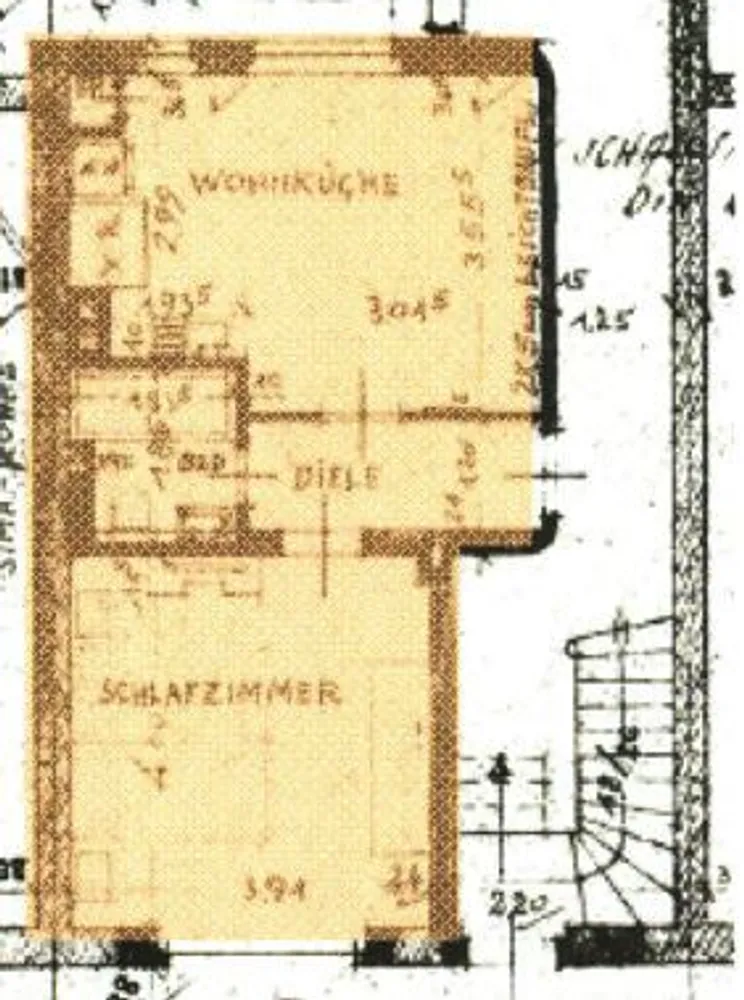 1 Zimmer Wohnung mit 28 m² in Krefeld – Bild 8