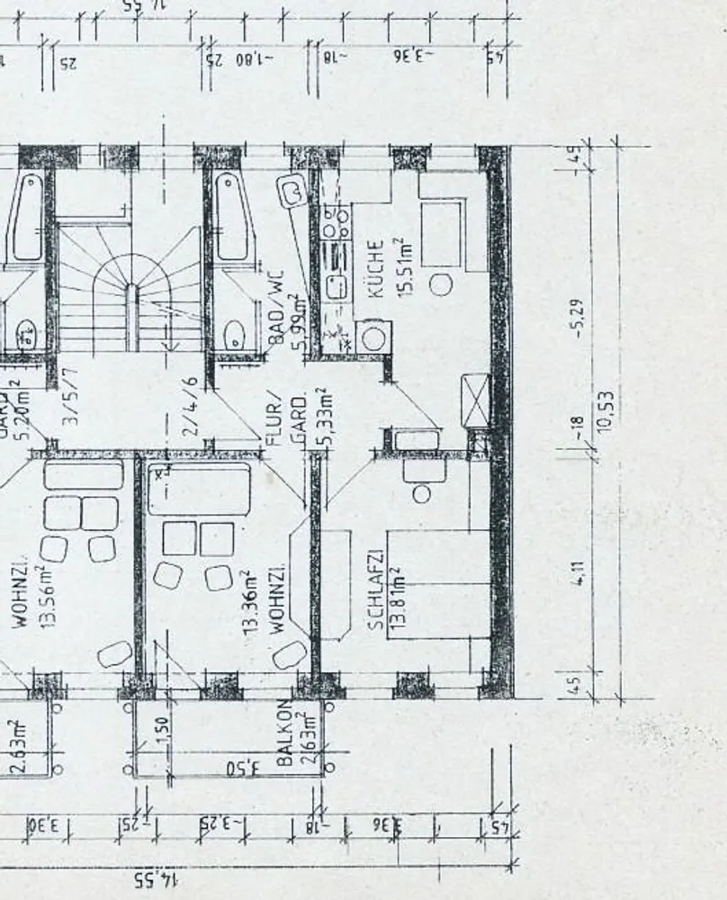 2 Zimmer Wohnung mit 57 m² in Leipzig – Bild 3