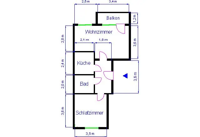 2 room apartment with 49 m² in Magdeburg – Photo 5