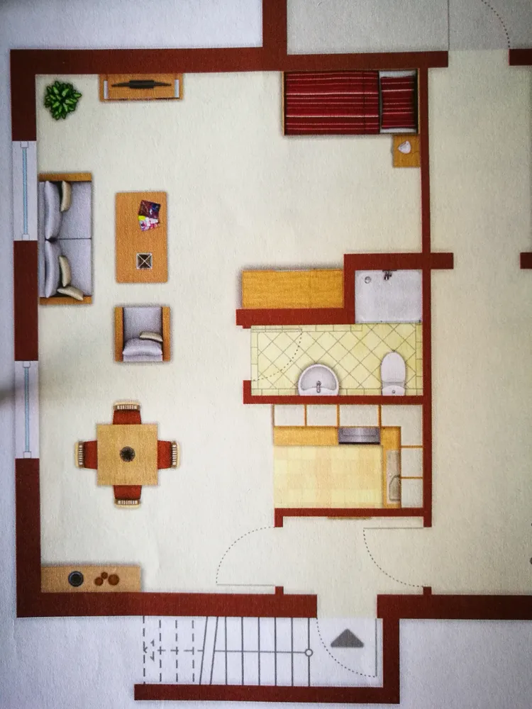 1 Zimmer Wohnung mit 42 m² in Ettlingen – Bild 1
