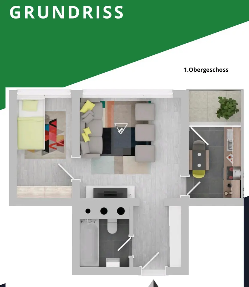 2 Zimmer Wohnung mit 40 m² in Duisburg – Bild 9