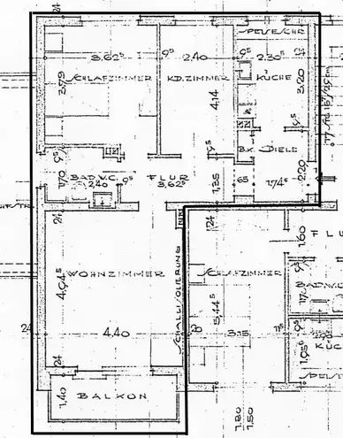 3 Zimmer Wohnung mit 66 m² in Kassel – Bild 2
