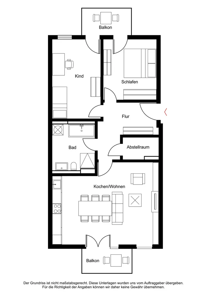 3 Zimmer Wohnung mit 85 m² in Berlin – Bild 4