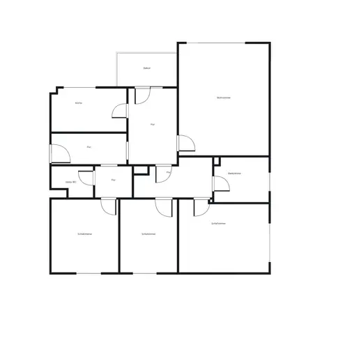 4 Zimmer Wohnung mit 93 m² in Braunschweig – Bild 2