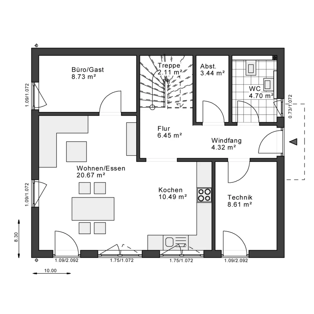 4 Zimmer Haus mit 139 m² in Grevenbroich – Bild 1