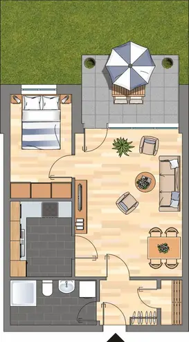 2 Zimmer Wohnung mit 47 m² in Hannover – Bild 8