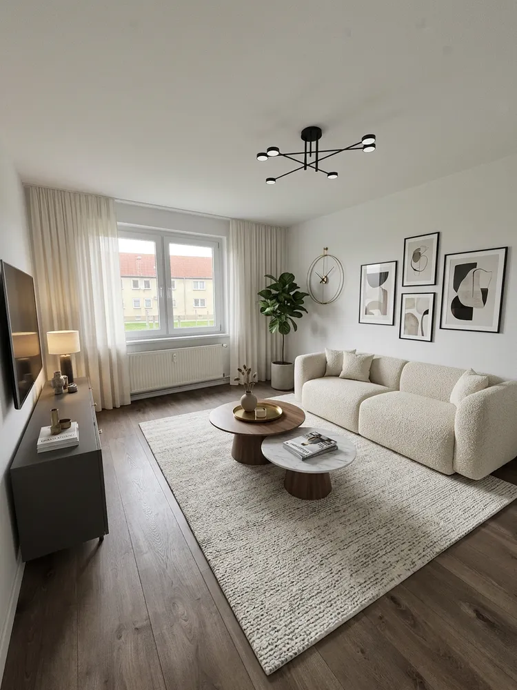 3 Zimmer Wohnung mit 57 m² in Wittenberg – Bild 1