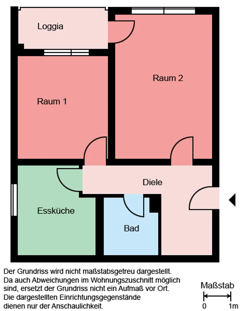 2 room apartment with 61 m² in Menden (Sauerland) – Photo 1