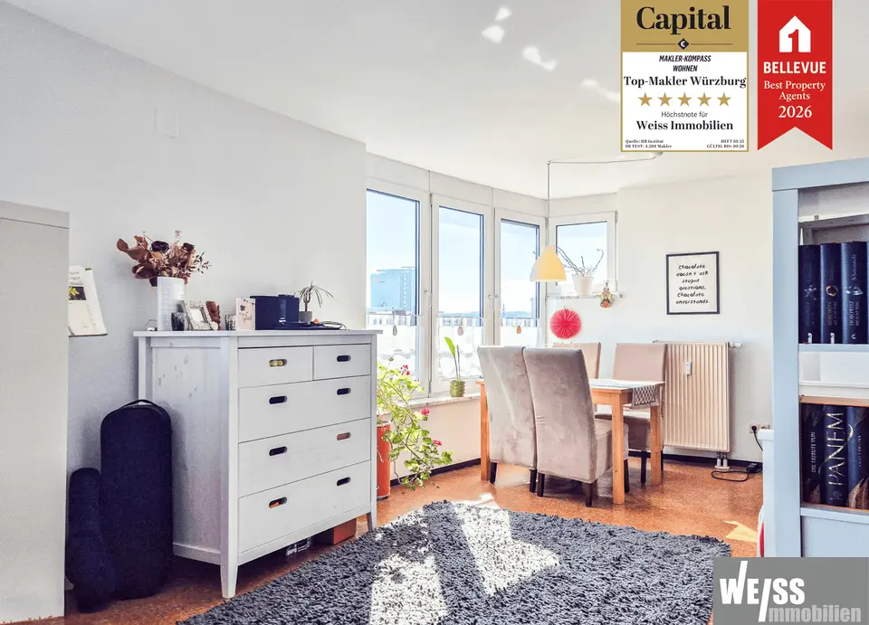 2 Zimmer Wohnung mit 40 m² in Würzburg – Bild 9