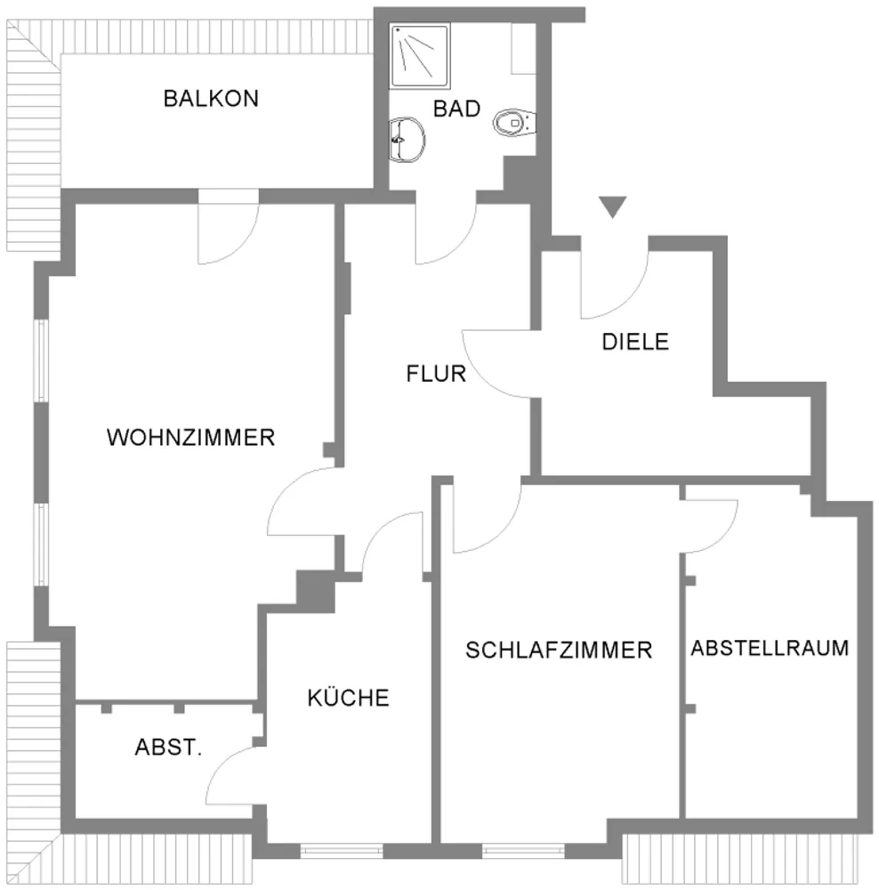 2 Zimmer Wohnung mit 71 m² in Braunschweig – Bild 3
