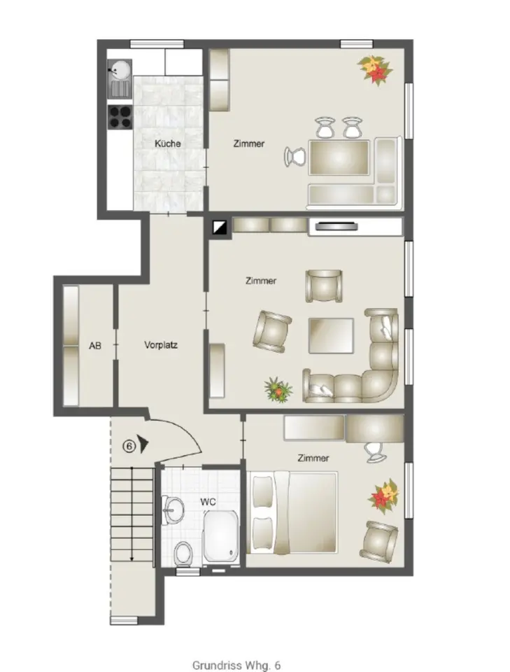WG-Zimmer mit 18 m² in Stuttgart – Bild 4