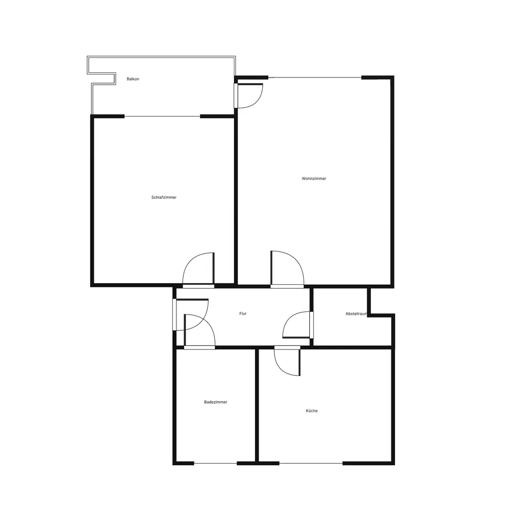 3 Zimmer Wohnung mit 68 m² in Bremen – Bild 2