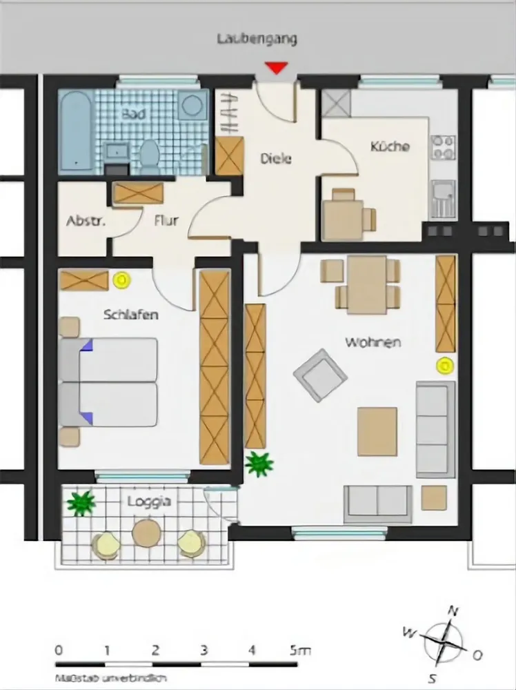2 room apartment with 65 m² in Essen – Photo 8