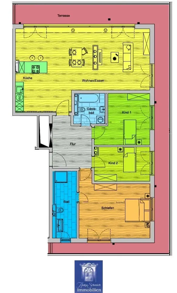 4 Zimmer Wohnung mit 166 m² in Dresden – Bild 9