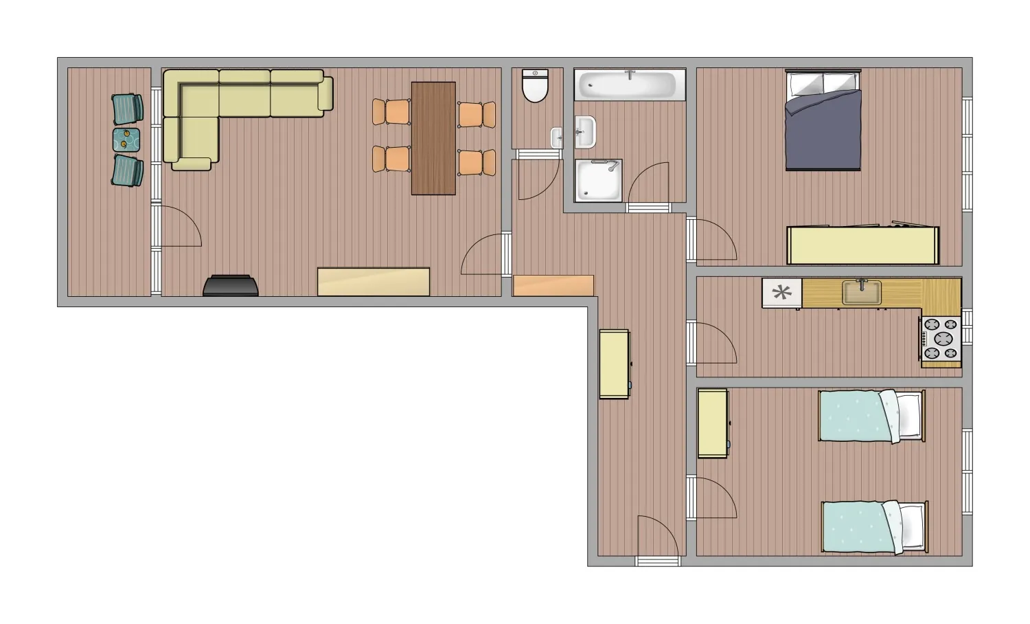 3 Zimmer Wohnung mit 81 m² in Monheim am Rhein – Bild 4