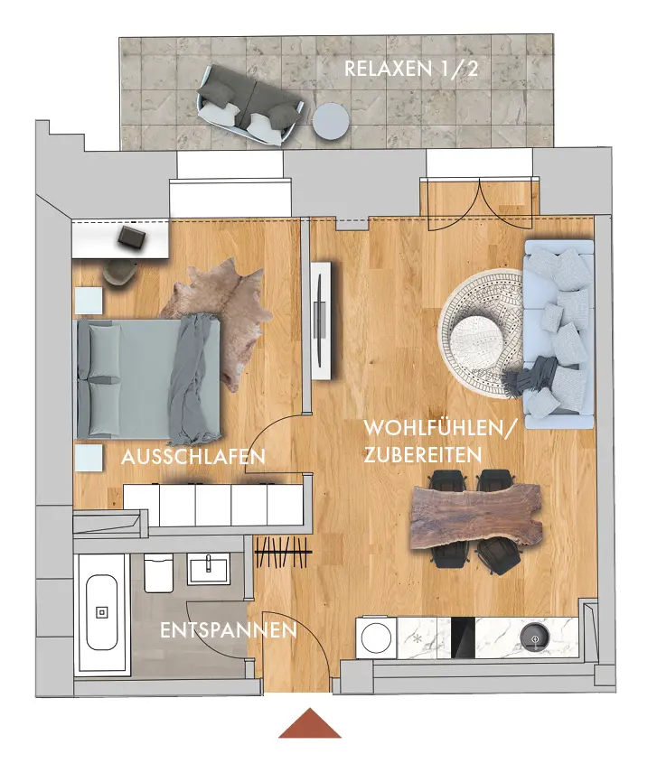 2 Zimmer Wohnung mit 49 m² in Chemnitz – Bild 6