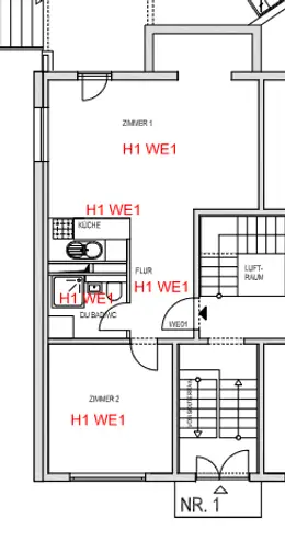 1 Zimmer Wohnung mit 54 m² in Halle (Saale) – Bild 8