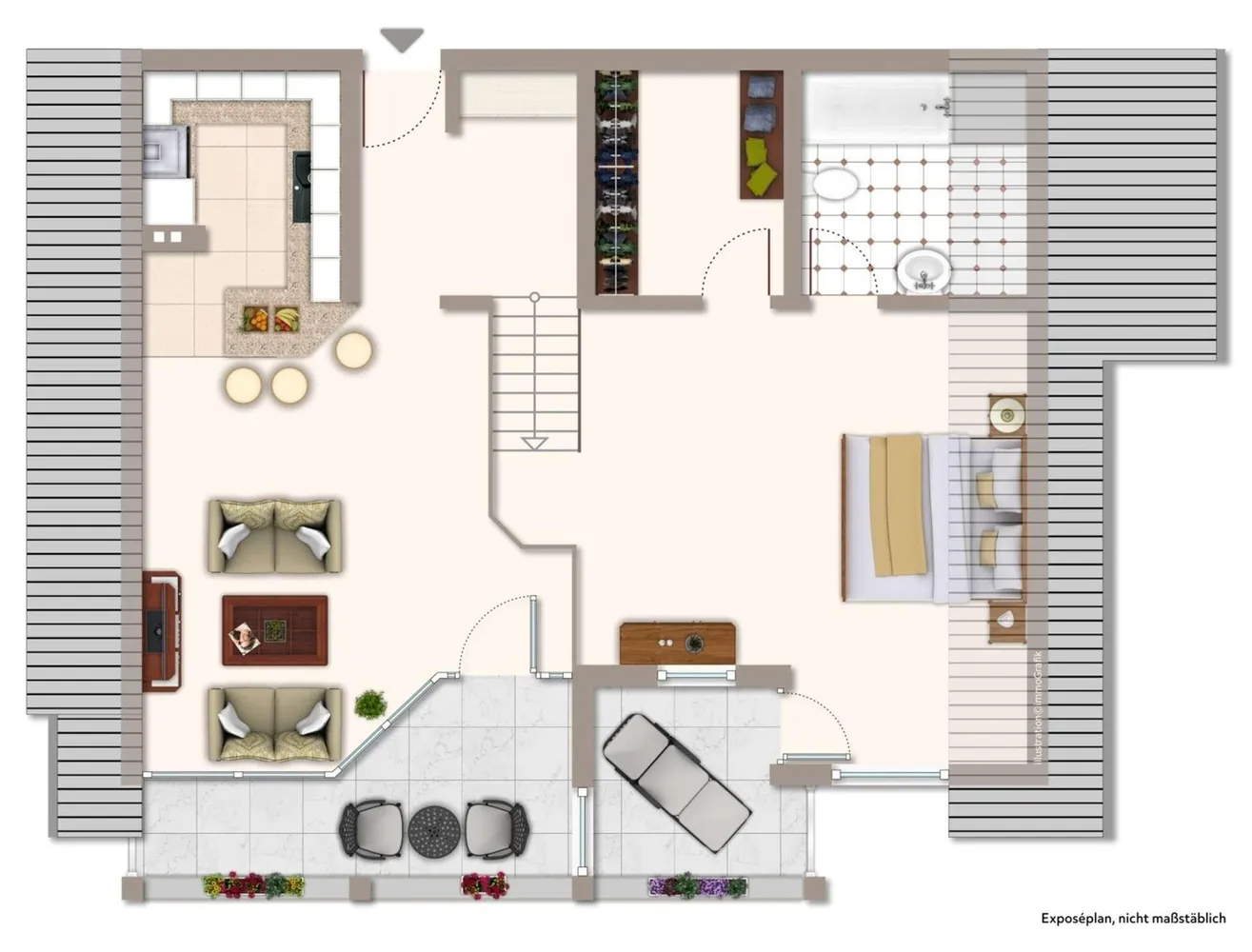 2 Zimmer Wohnung mit 70 m² in Karlsruhe – Bild 10