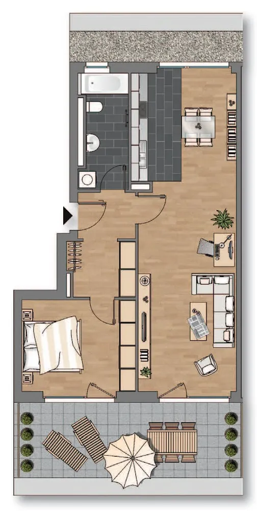 2 Zimmer Wohnung mit 79 m² in Düsseldorf – Bild 10