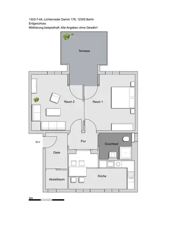 2 Zimmer Wohnung mit 66 m² in Berlin – Bild 3