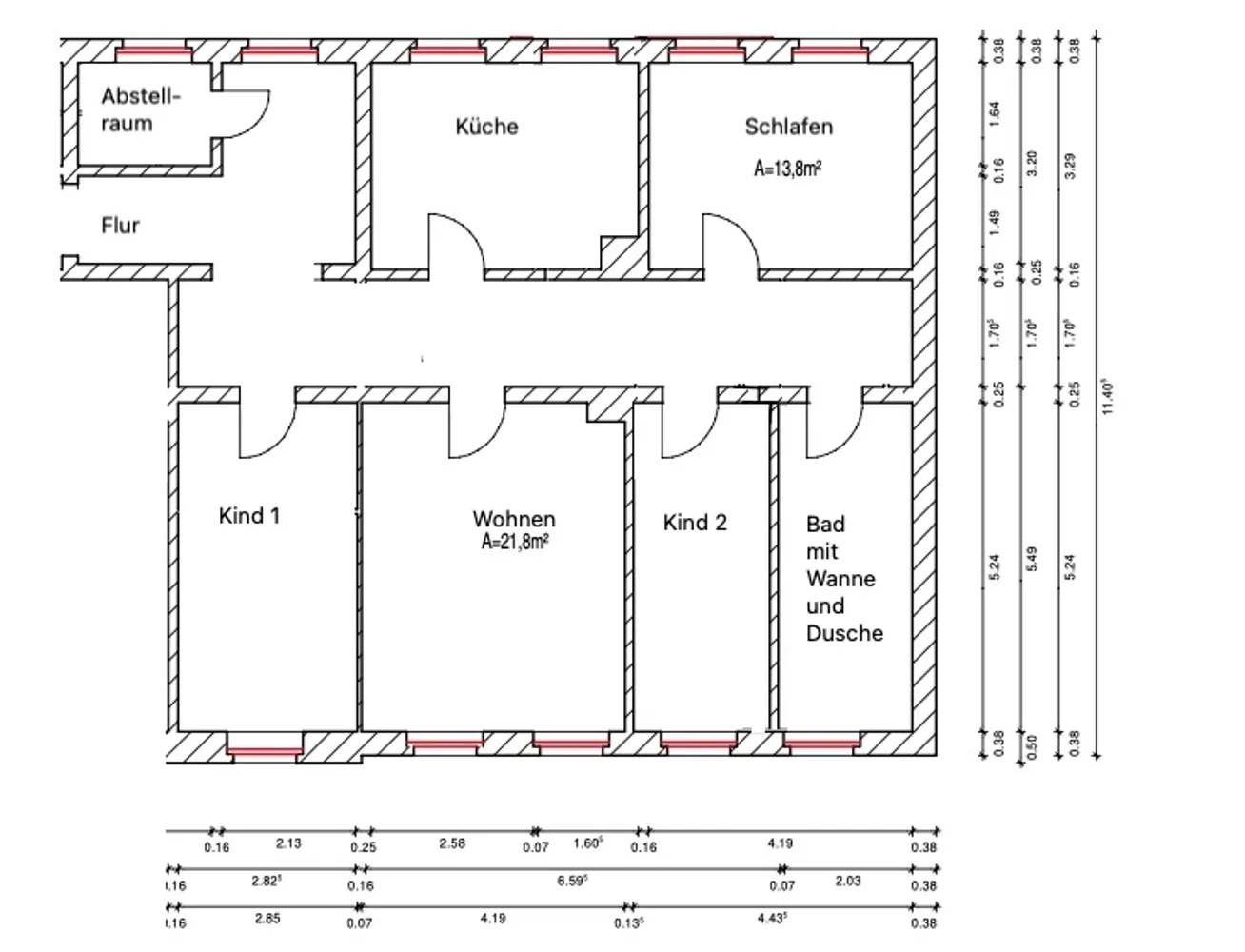 4 room apartment with 120 m² in Chemnitz – Photo 2