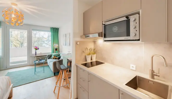 2 Zimmer Wohnung mit 30 m² in München – Bild 2