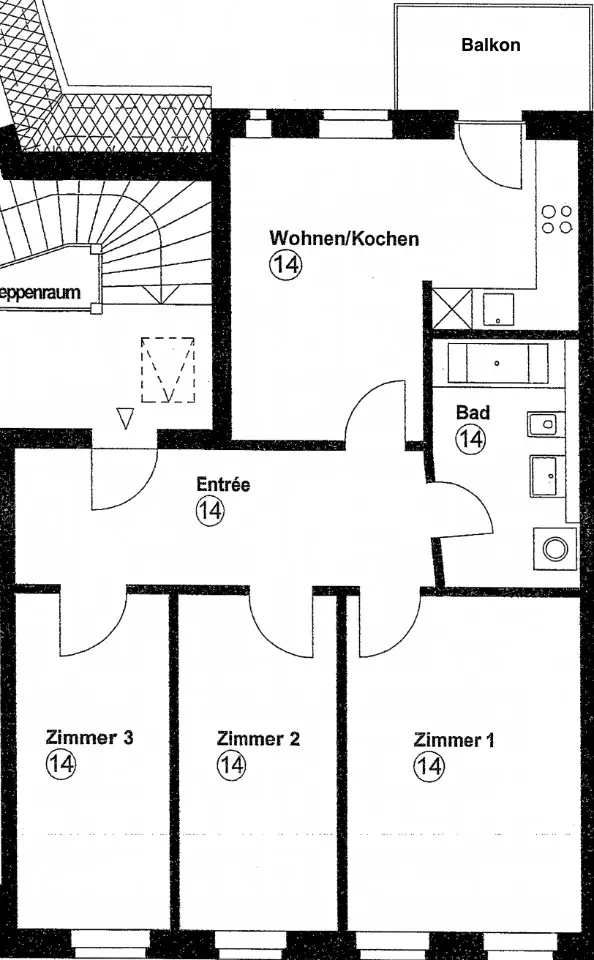 4 Zimmer Wohnung mit 81 m² in Leipzig – Bild 9