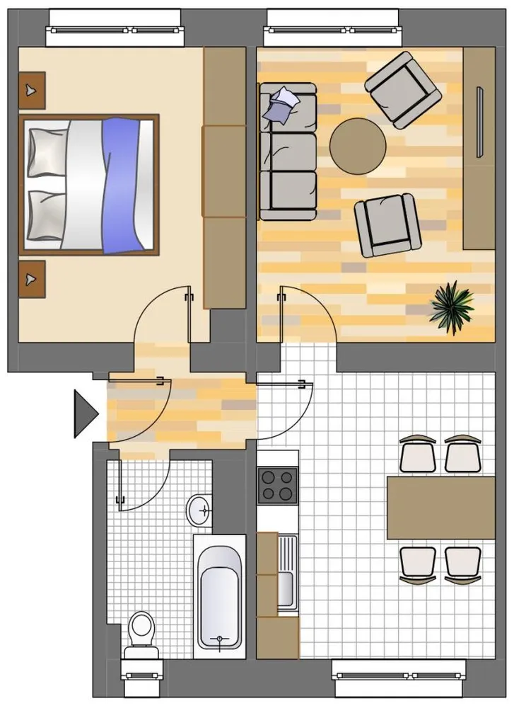 2 Zimmer Wohnung mit 48 m² in Dortmund – Bild 8
