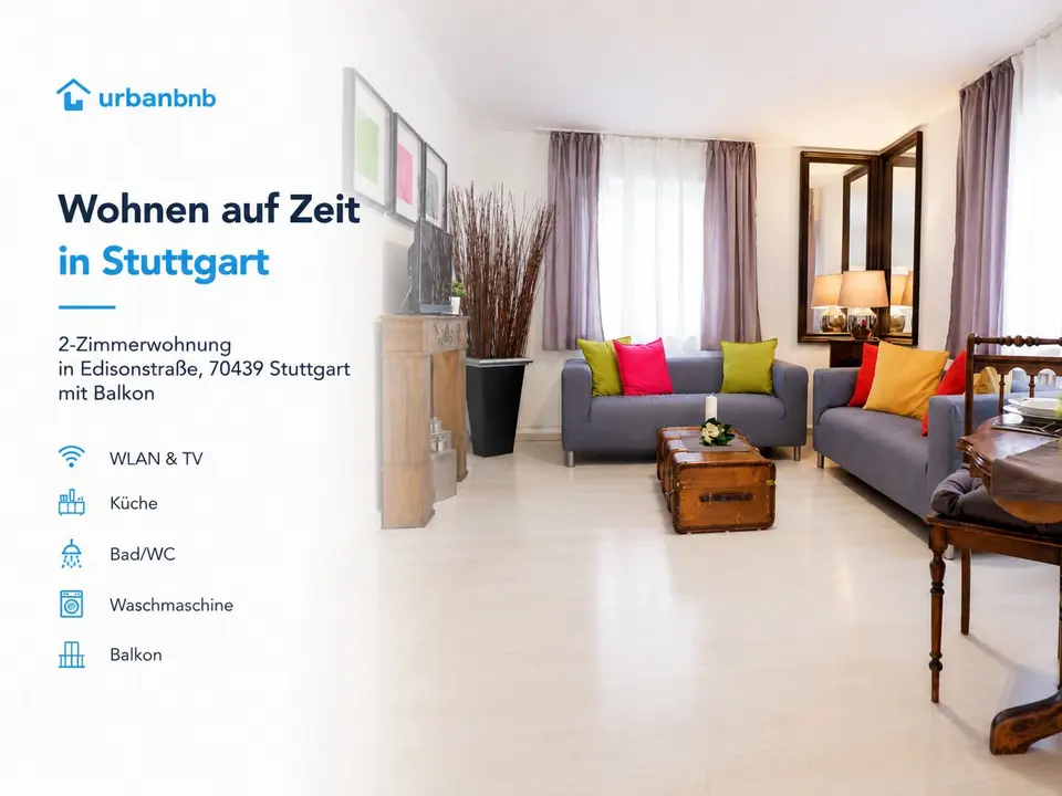WG-Zimmer mit 52 m² in Stuttgart – Bild 2