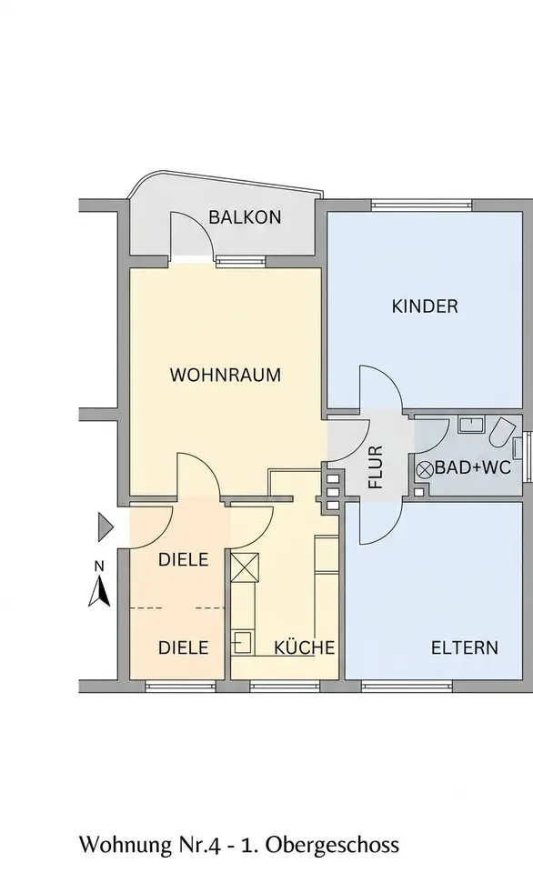 6 Zimmer Wohnung mit 140 m² in Oldenburg – Bild 8