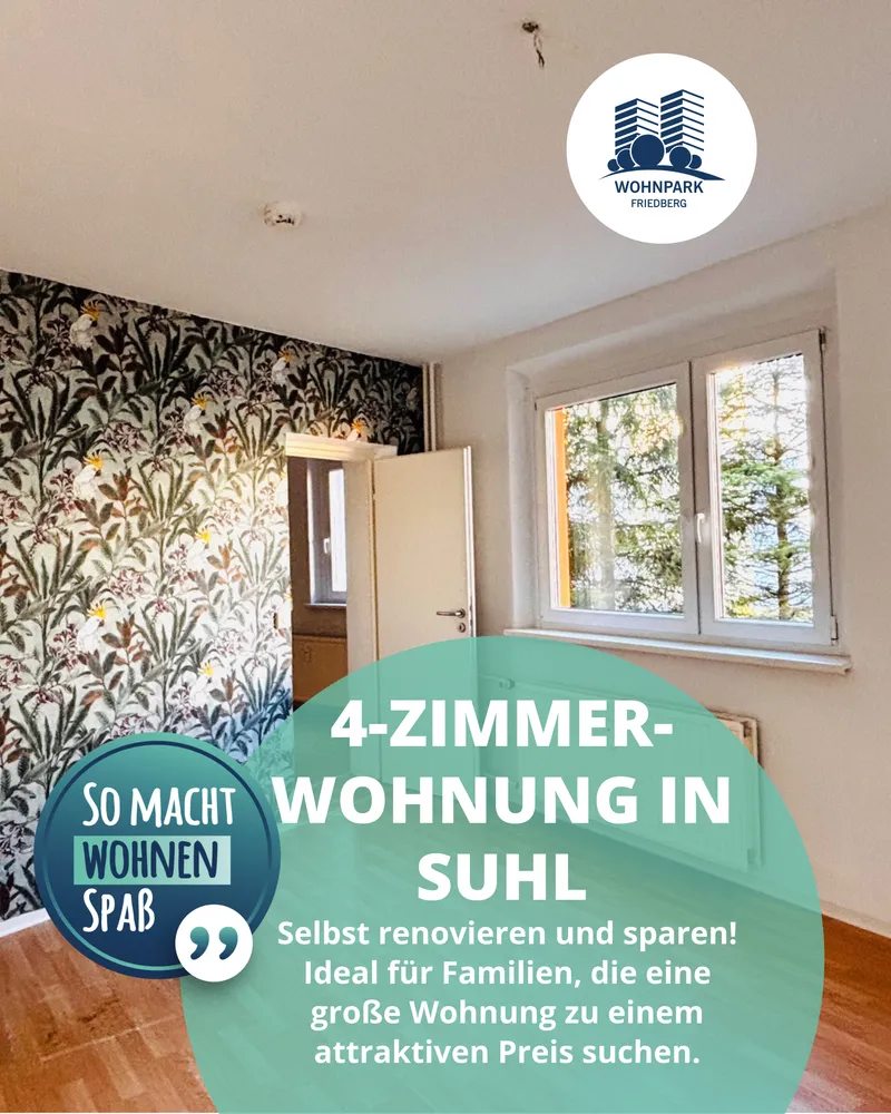 4 Zimmer Wohnung mit 75 m² in Suhl – Bild 2