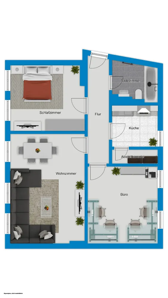 3 Zimmer Wohnung mit 75 m² in Halle (Saale) – Bild 9