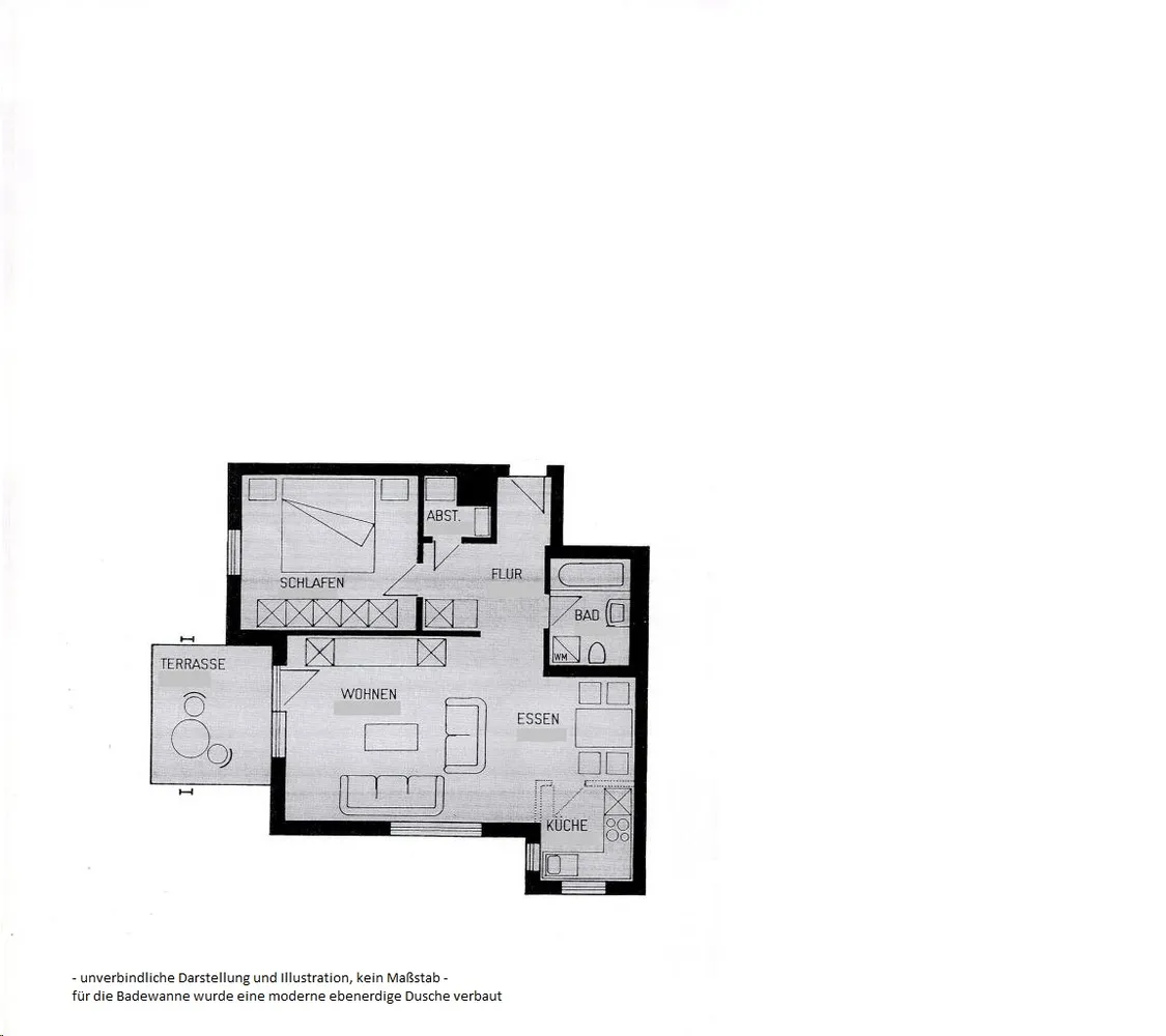 2 Zimmer Wohnung mit 61 m² in Dresden – Bild 2