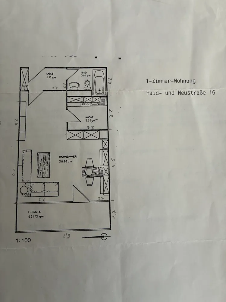 1 Zimmer Wohnung mit 46 m² in Karlsruhe – Bild 5
