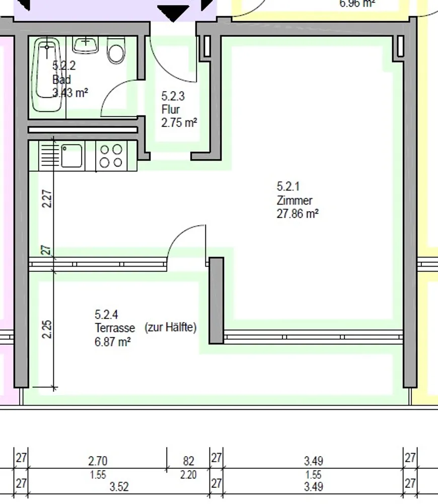 2 Zimmer Wohnung mit 41 m² in Stuttgart – Bild 8