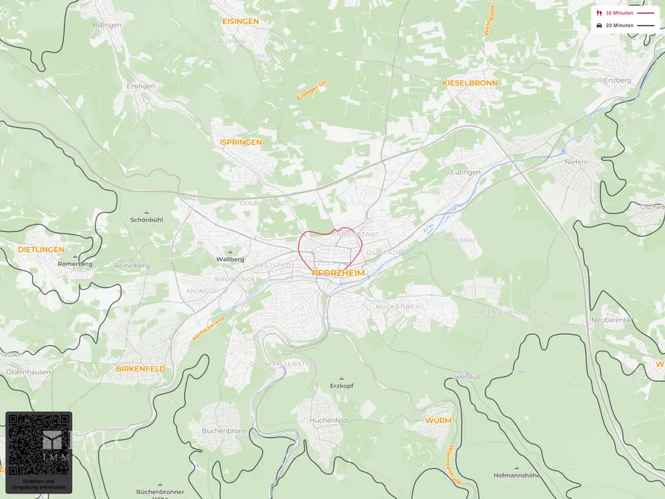 2 Zimmer Wohnung mit 50 m² in Pforzheim – Bild 9