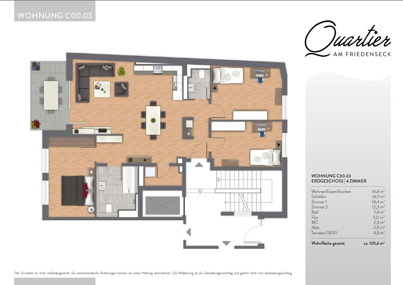 4 Zimmer Wohnung mit 105 m² in Dresden – Bild 8