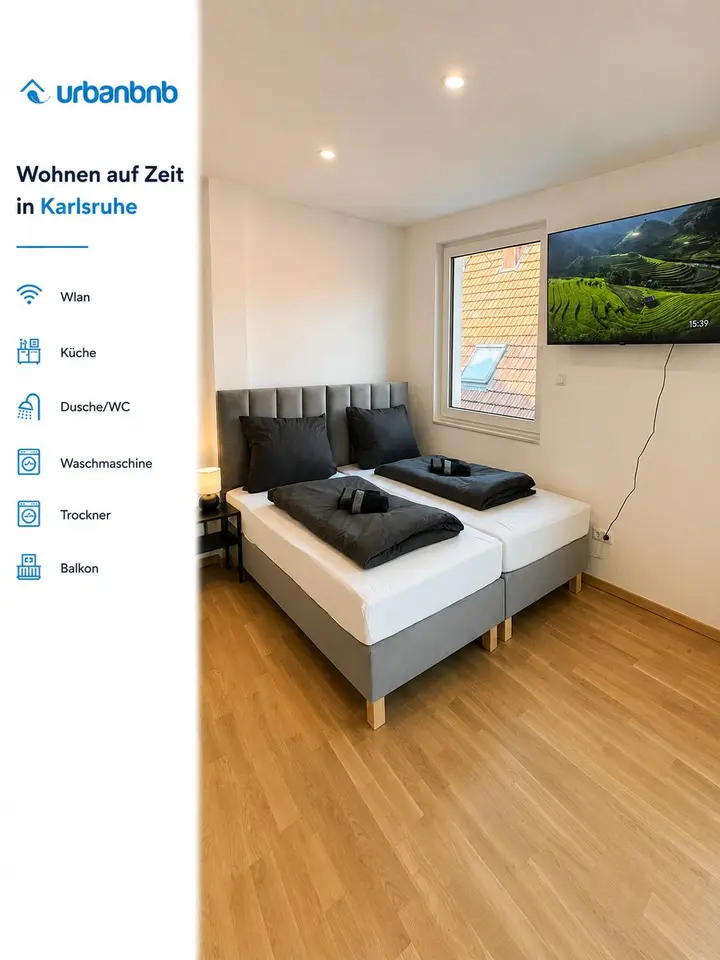 WG-Zimmer mit 40 m² in Karlsruhe – Bild 3