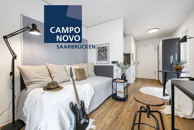 1 Zimmer Wohnung mit 23 m² in Saarbrücken – Bild 1