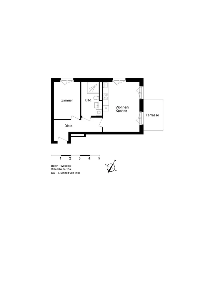 2 Zimmer Wohnung mit 48 m² in Berlin – Bild 11