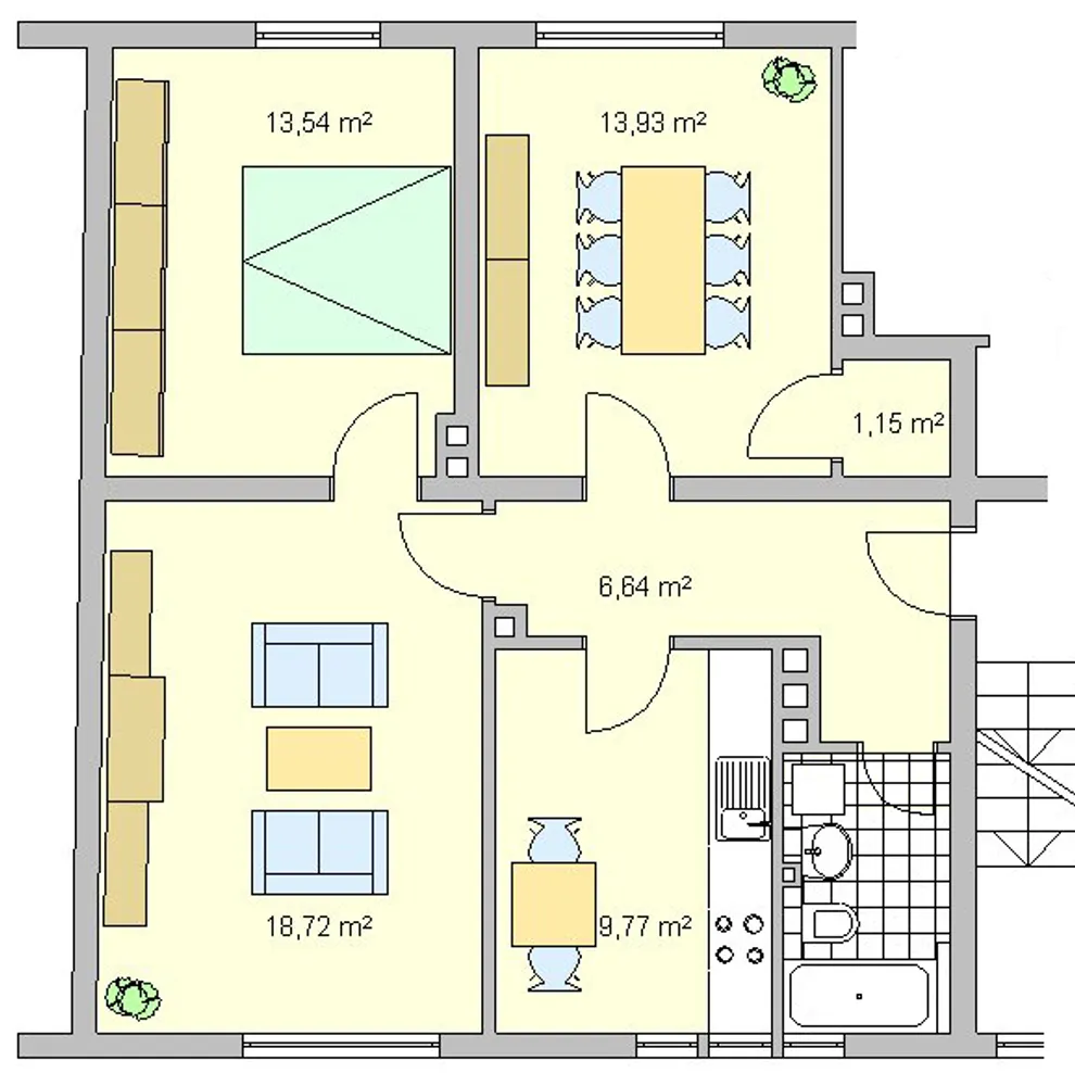 4 Zimmer Wohnung mit 68 m² in Essen – Bild 5