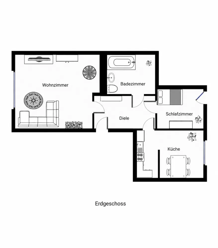 2 Zimmer Wohnung mit 78 m² in Mönchengladbach – Bild 12